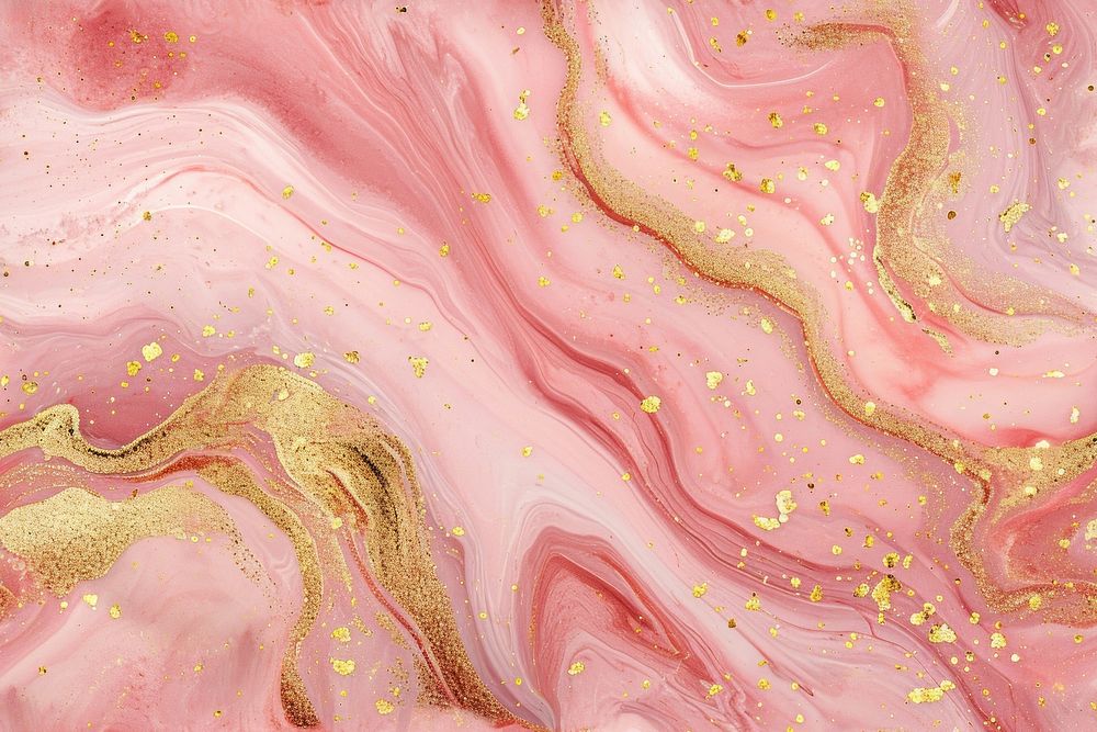 Tile of marbled pink and gold backgrounds pattern accessories.