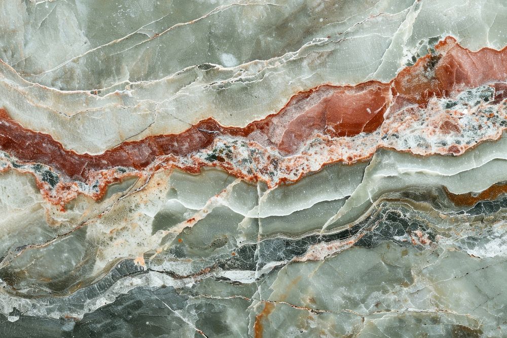 Tile of pastel green and red marble rock backgrounds accessories.