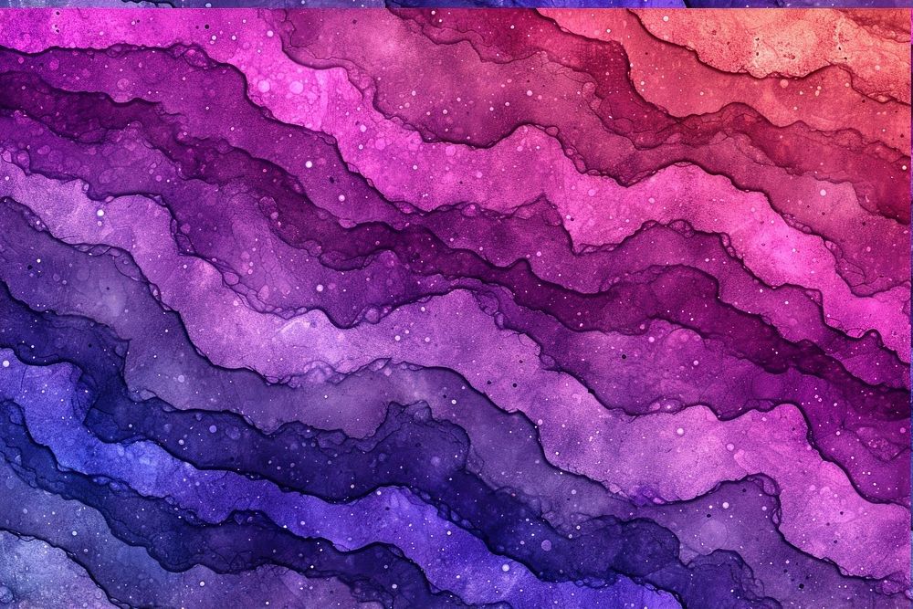 Tile of rainbow marble purple line backgrounds.