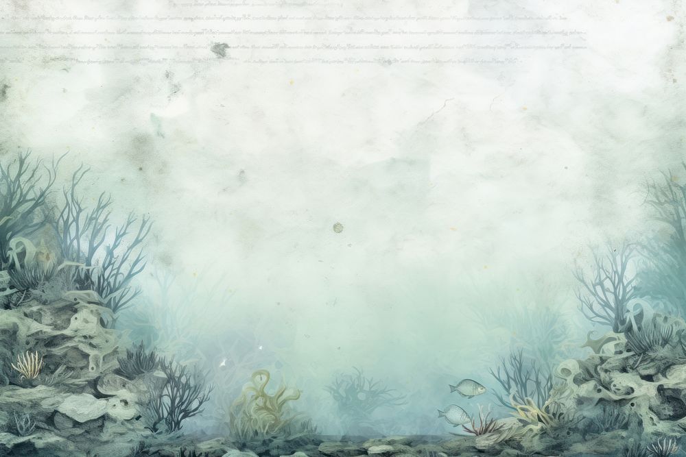 Underwater border backgrounds outdoors nature.