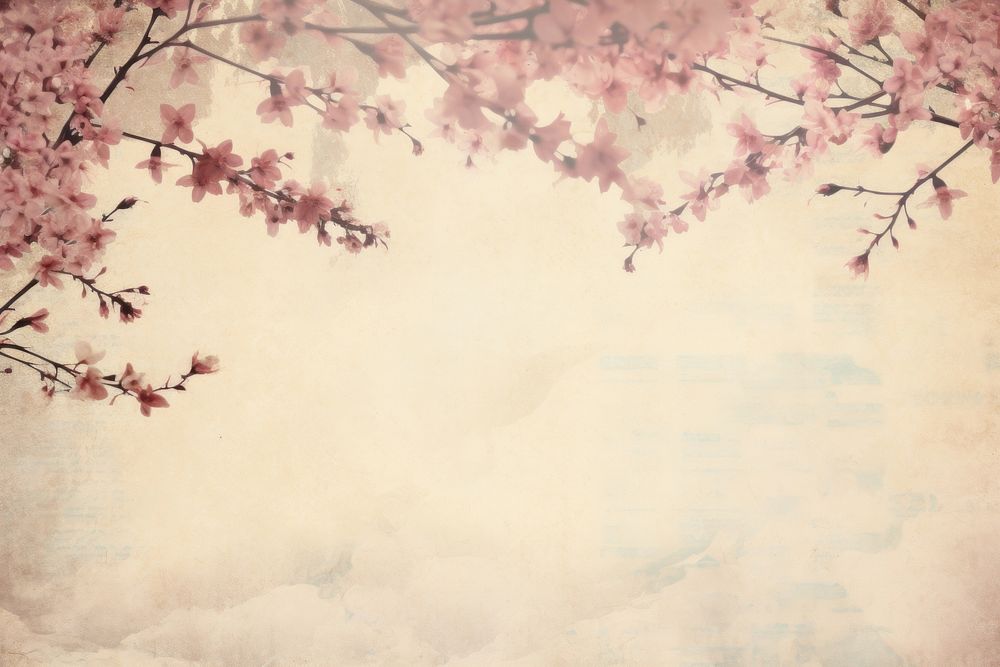 Cherry blossom festive japan border backgrounds outdoors flower.