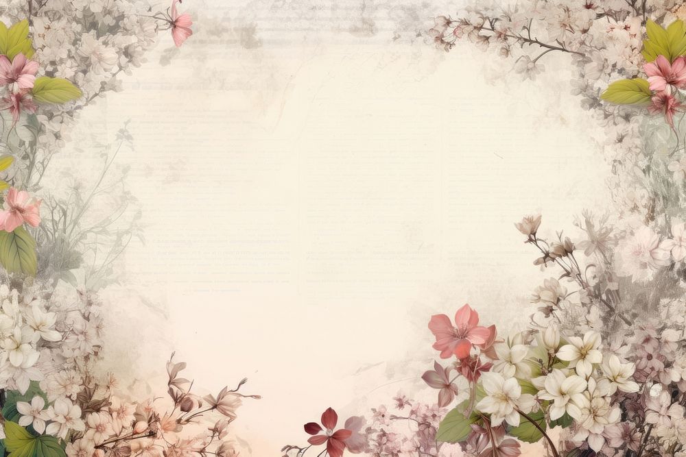 Spring border backgrounds outdoors blossom.
