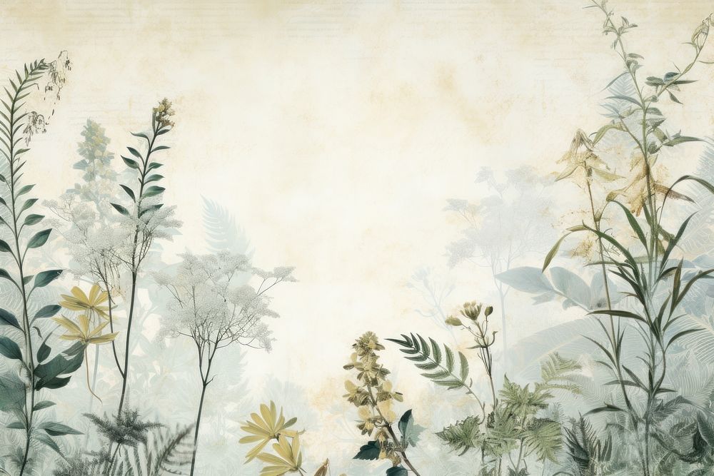 Environment border herbs backgrounds pattern.