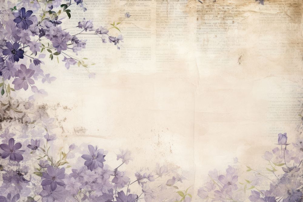 Mail watercolour border backgrounds blossom pattern.