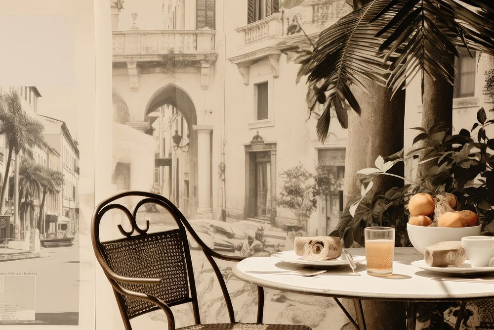 Italy cafe border architecture restaurant furniture.
