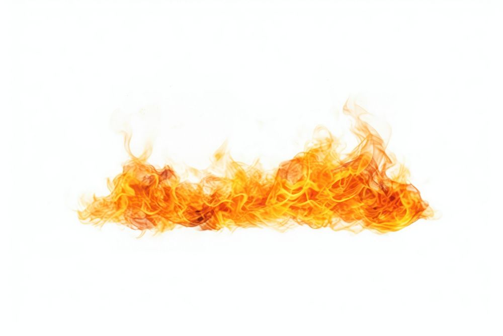 Fire clipart flames backgrounds motion white background. AI generated Image by rawpixel.