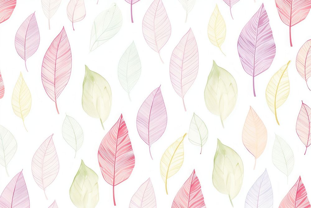 Tree leaves pattern backgrounds plant.