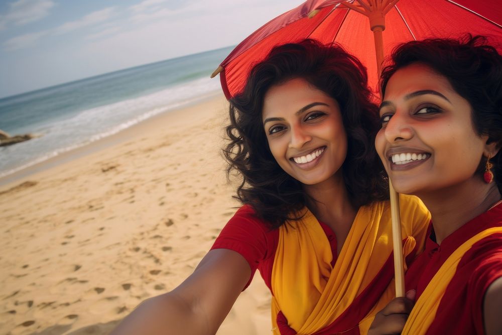 Sri lanka womens beach photography portrait.