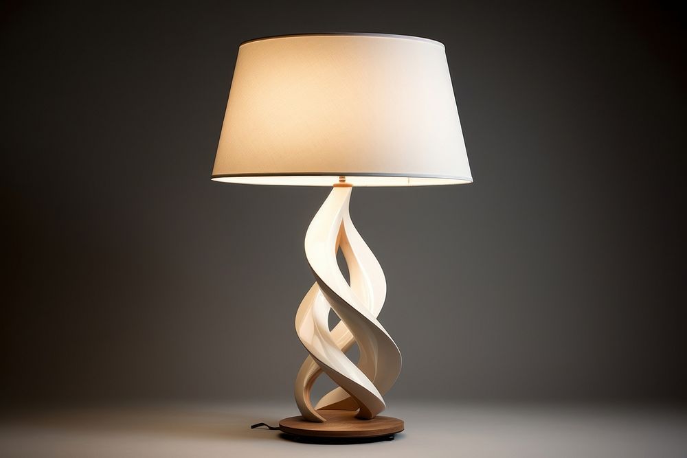 Modern lamps lampshade light white.