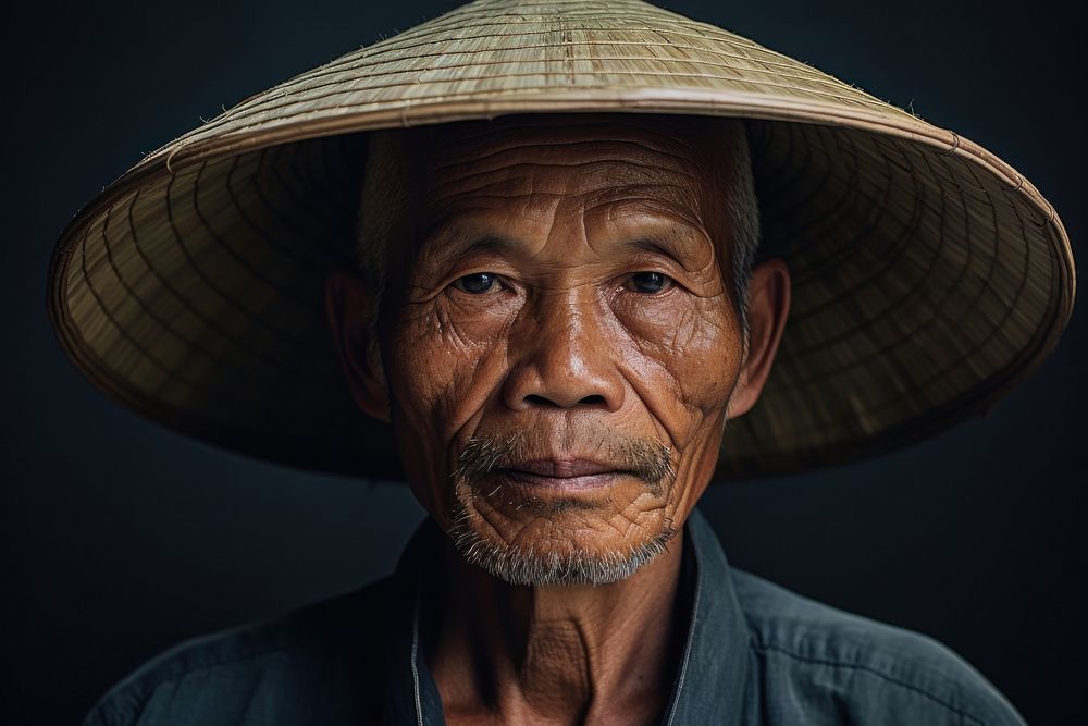 Vietnamese man portrait adult photo.