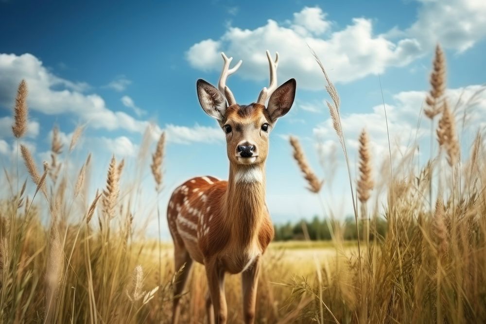 Deer wildlife outdoors animal.