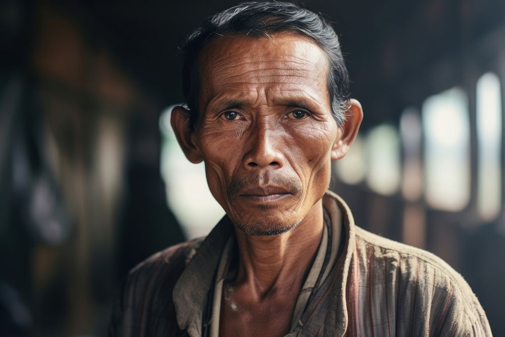 Indonesian portrait adult photo.