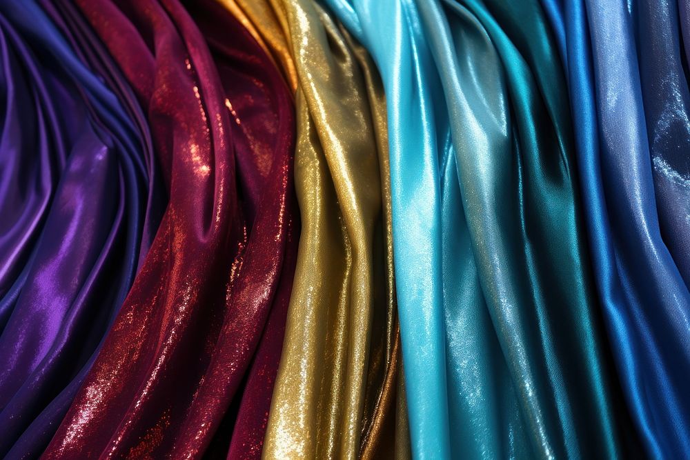Midnight Bazaar Shimmering Silk Fabric Textures silk backgrounds variation.