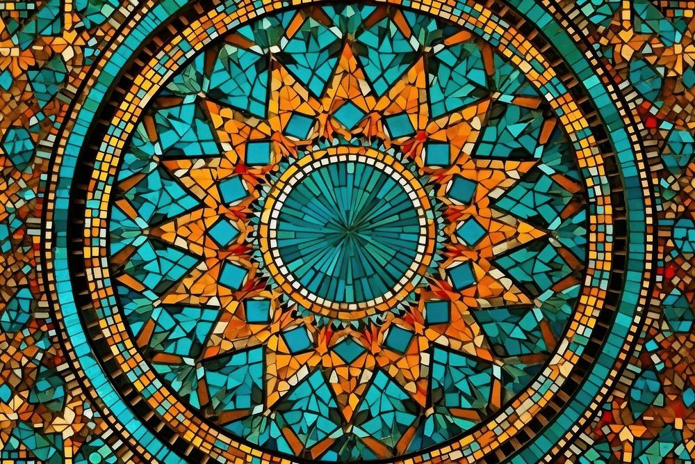 Mosaic Majesty backgrounds pattern mosaic.