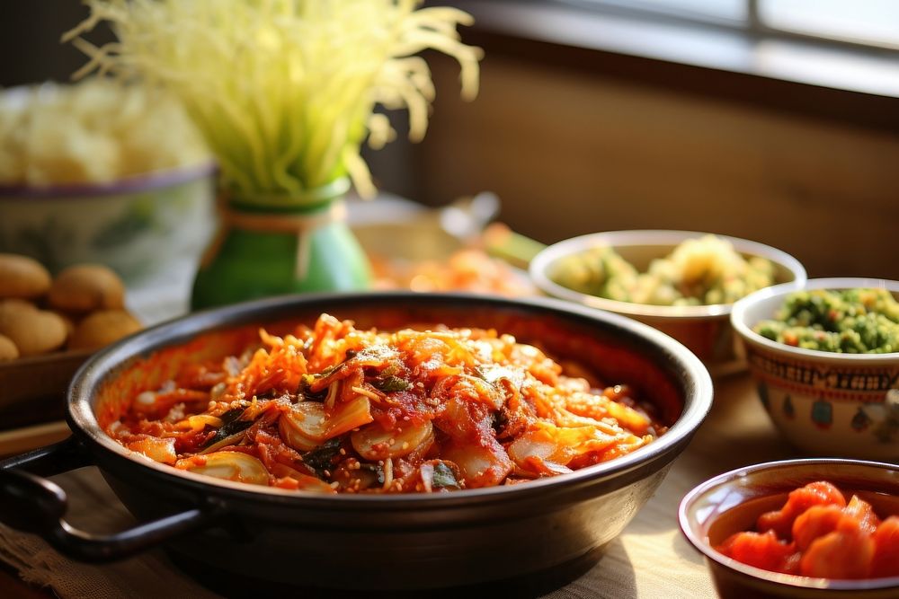 Kimchi Craving food meal stew.