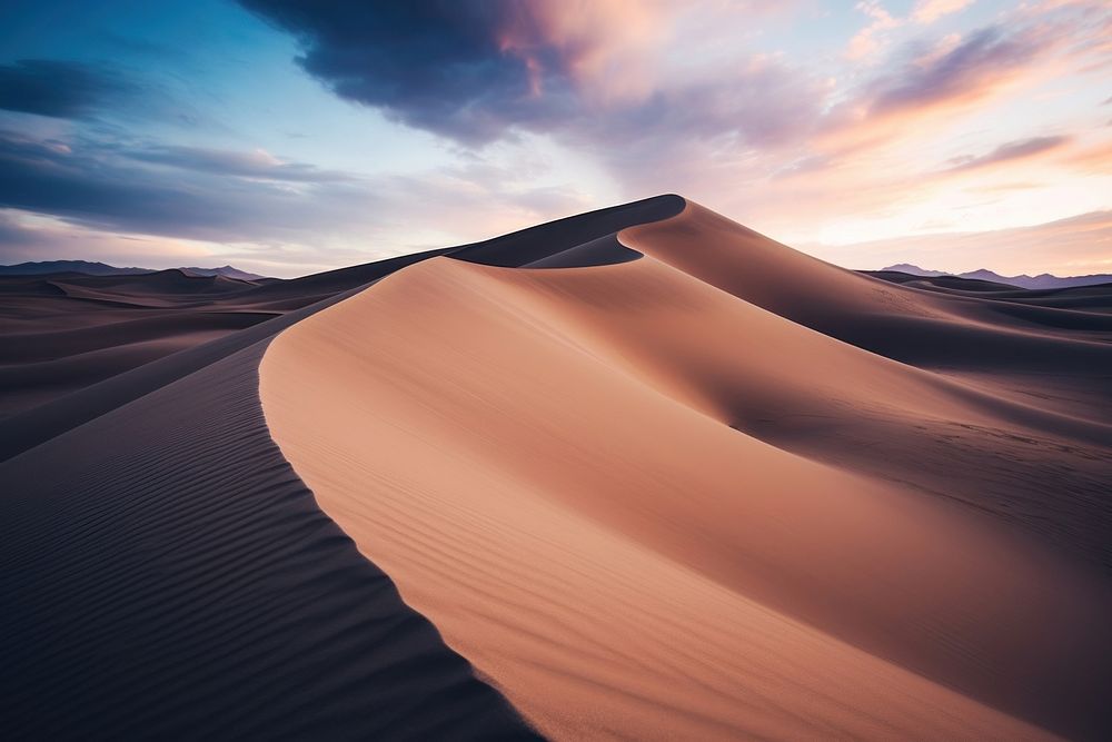 Sahara Desert desert landscape outdoors.