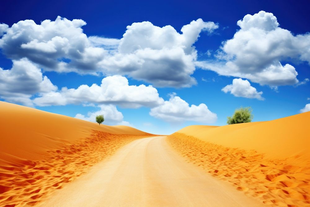 Sahara Desert landscape desert backgrounds.