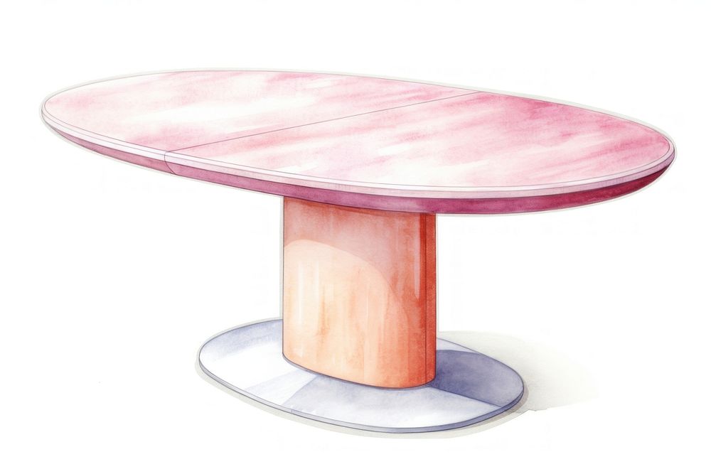 Modern table furniture appliance tabletop.