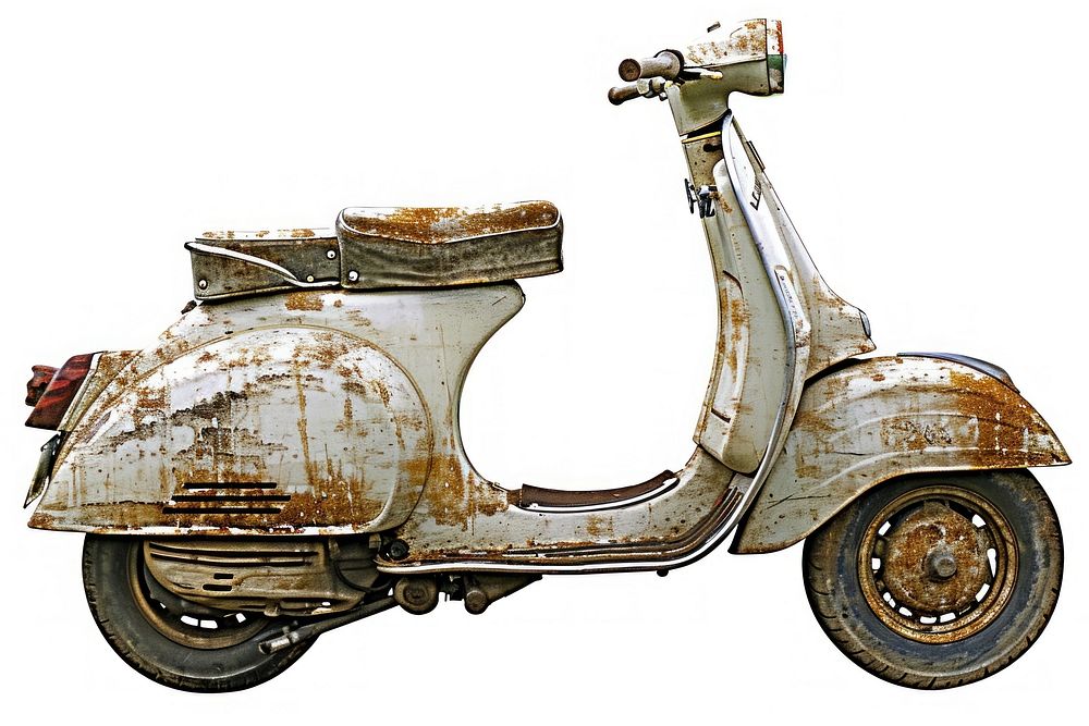 Scooter bike motorcycle vehicle wheel.