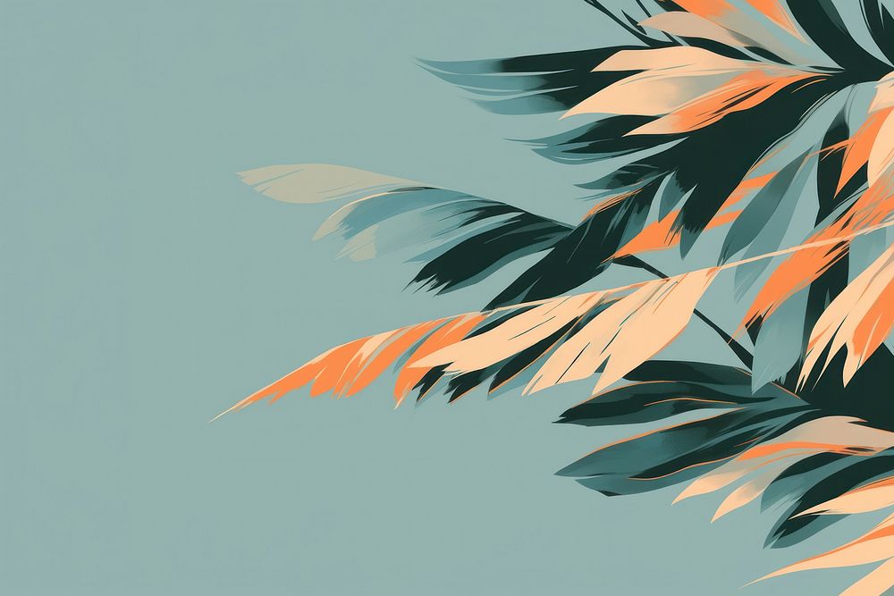Palm Tree backgrounds outdoors pattern.