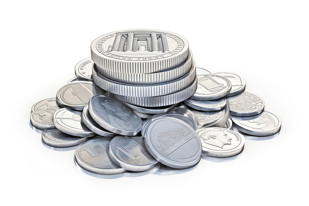 Coin finance silver money.