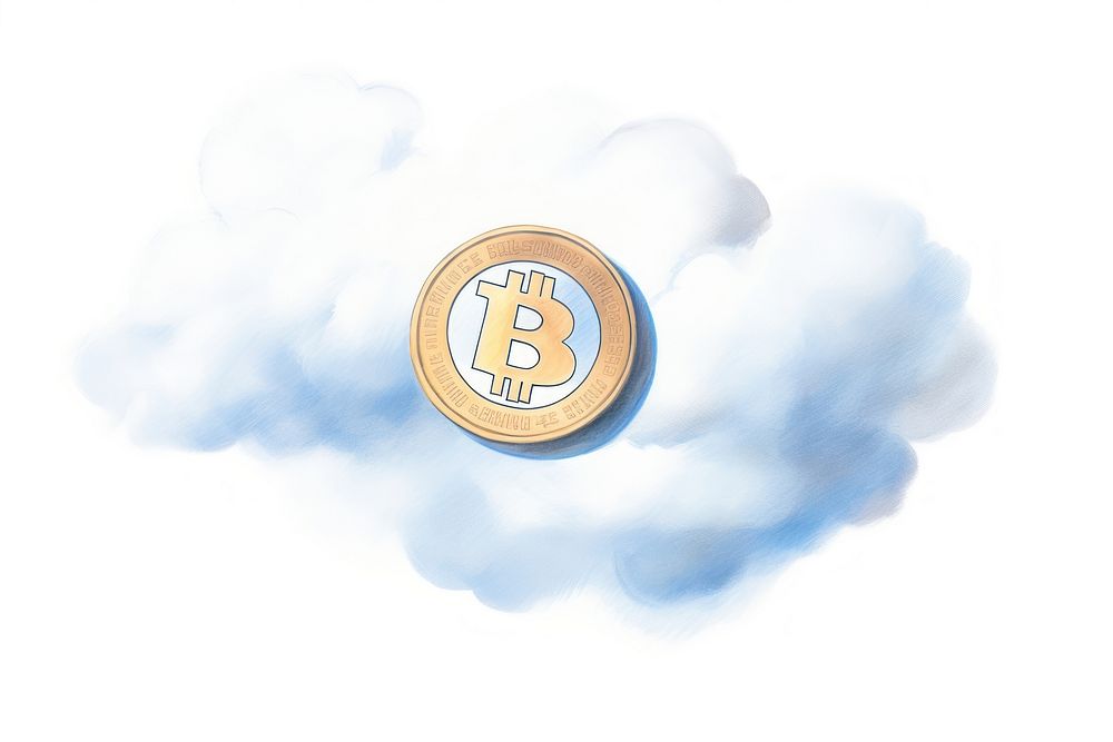 Coin finance cloud currency.