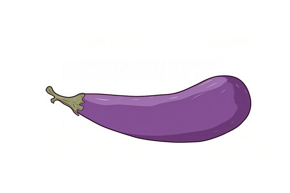 Aubergine vegetable eggplant purple.