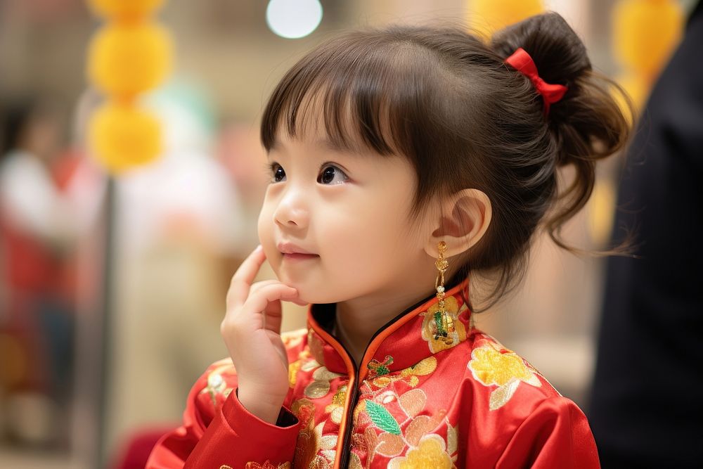 East asian kid sibling kimono child celebration.