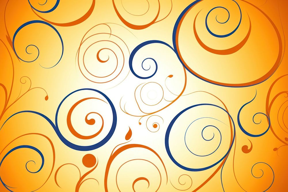 Cute wallpaper orange theme abstract pattern spiral human.