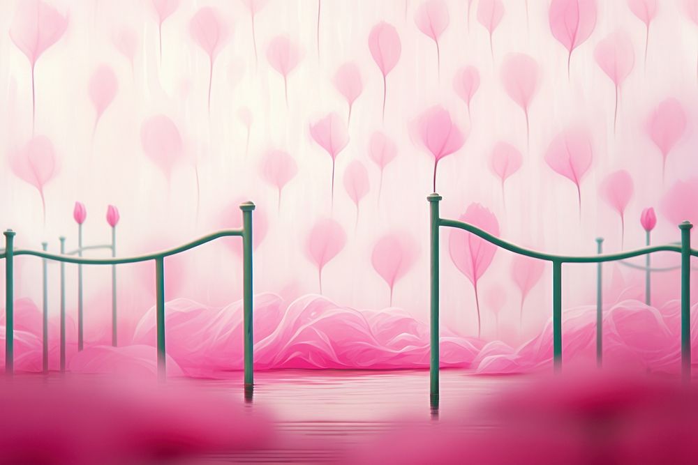 Cute wallpaper pink theme abstract outdoors plant architecture.