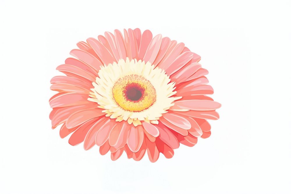 A gerbera flower petal daisy.