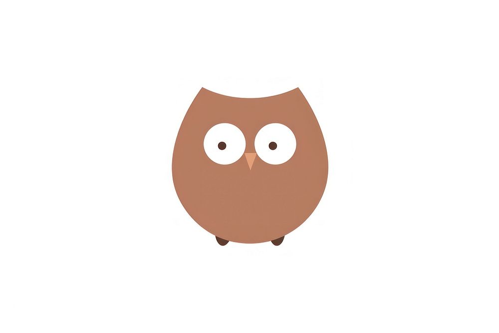 Owl cartoon anthropomorphic creativity.
