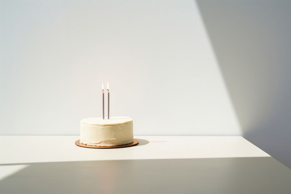 Birthday cake candle anniversary lighting.