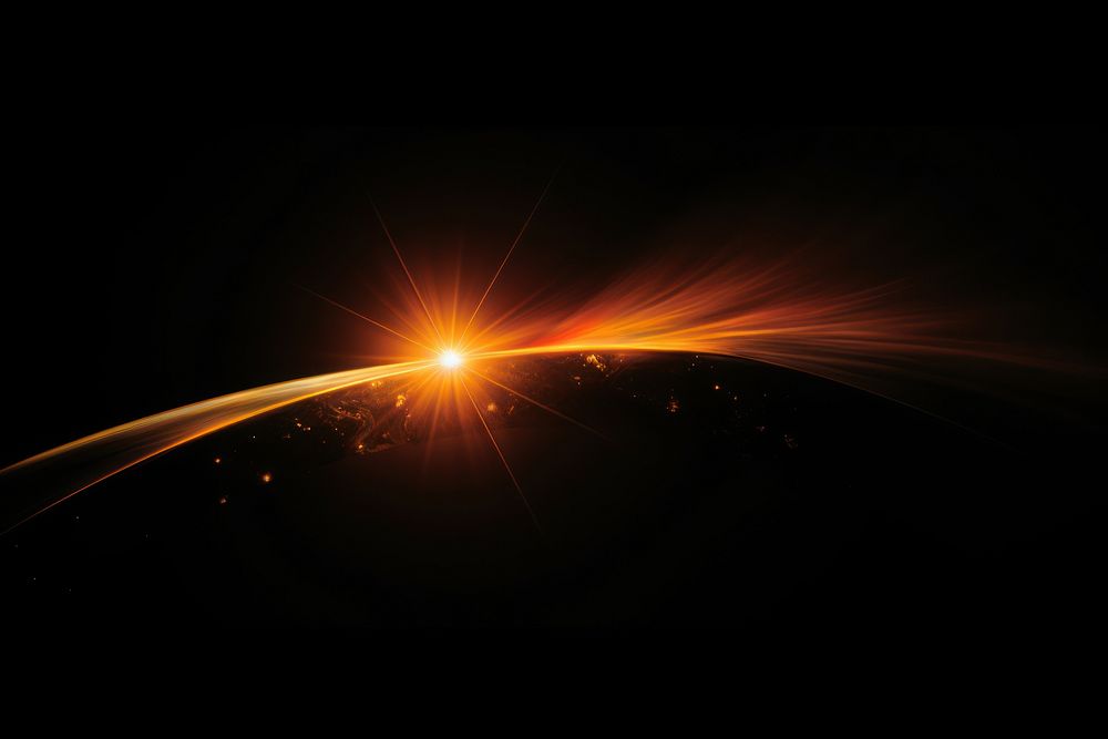 Lens flare backgrounds astronomy outdoors.