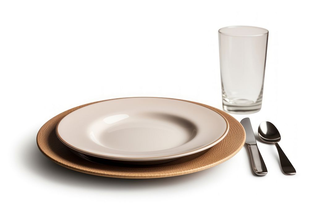 Restaurant porcelain plate glass.