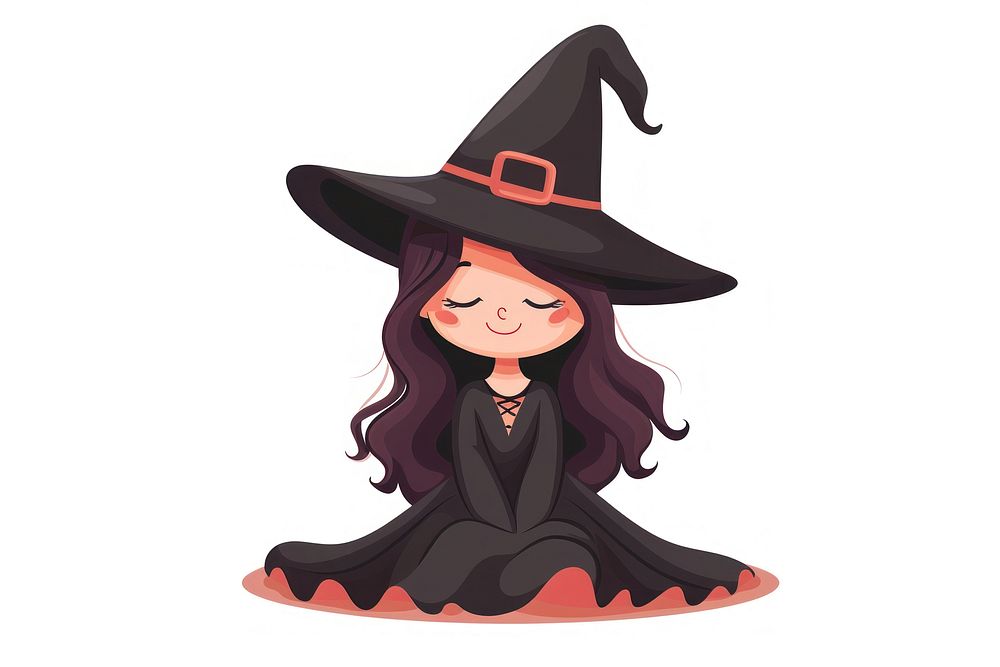 Witch cartoon adult representation.