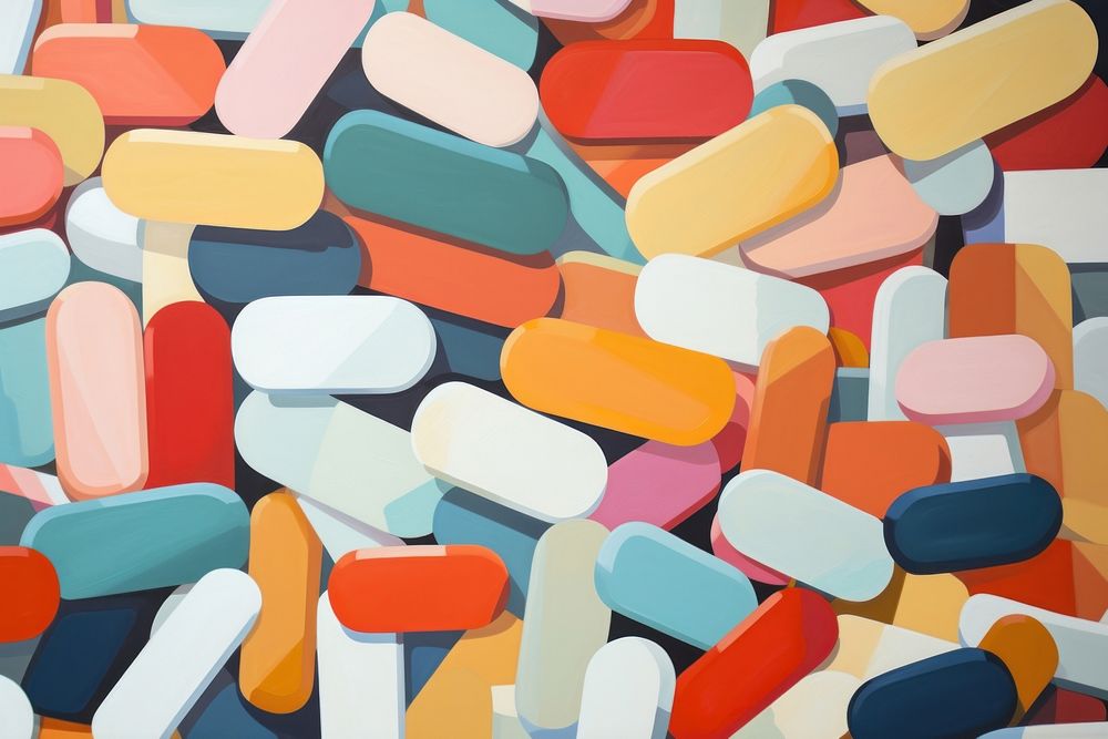 Pills pattern backgrounds medication variation.