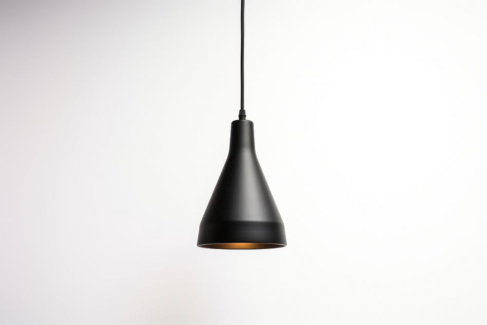 Modern hanging lamp lighting white background electricity. AI generated Image by rawpixel.