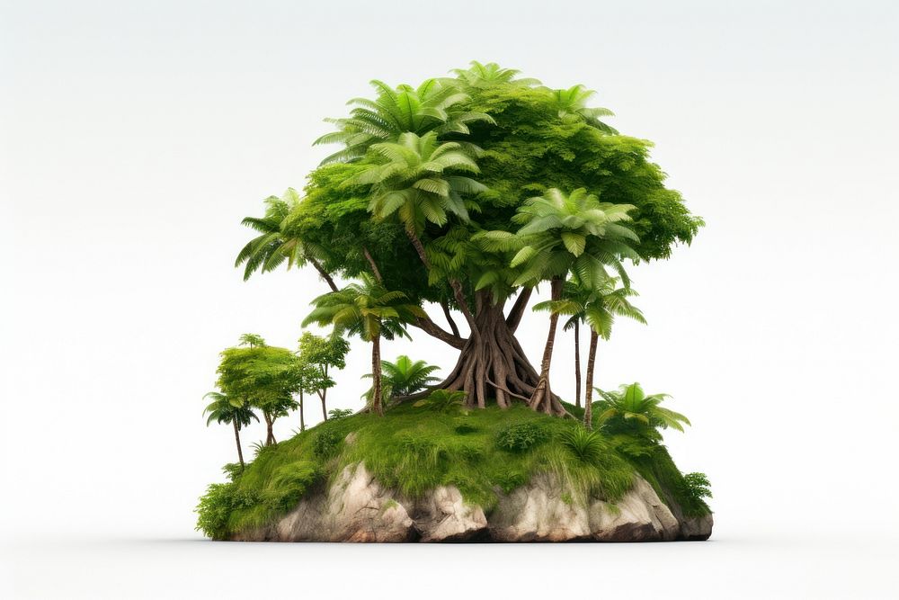 Amazon Rainforest vegetation outdoors bonsai.