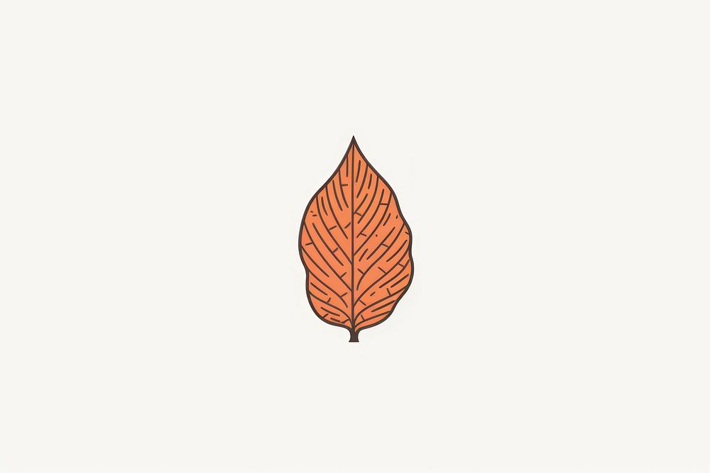 Autumn leaves icon plant leaf creativity.