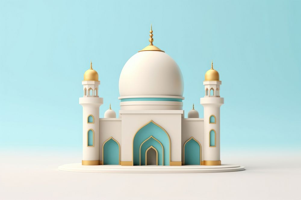 Mosque architecture building dome.