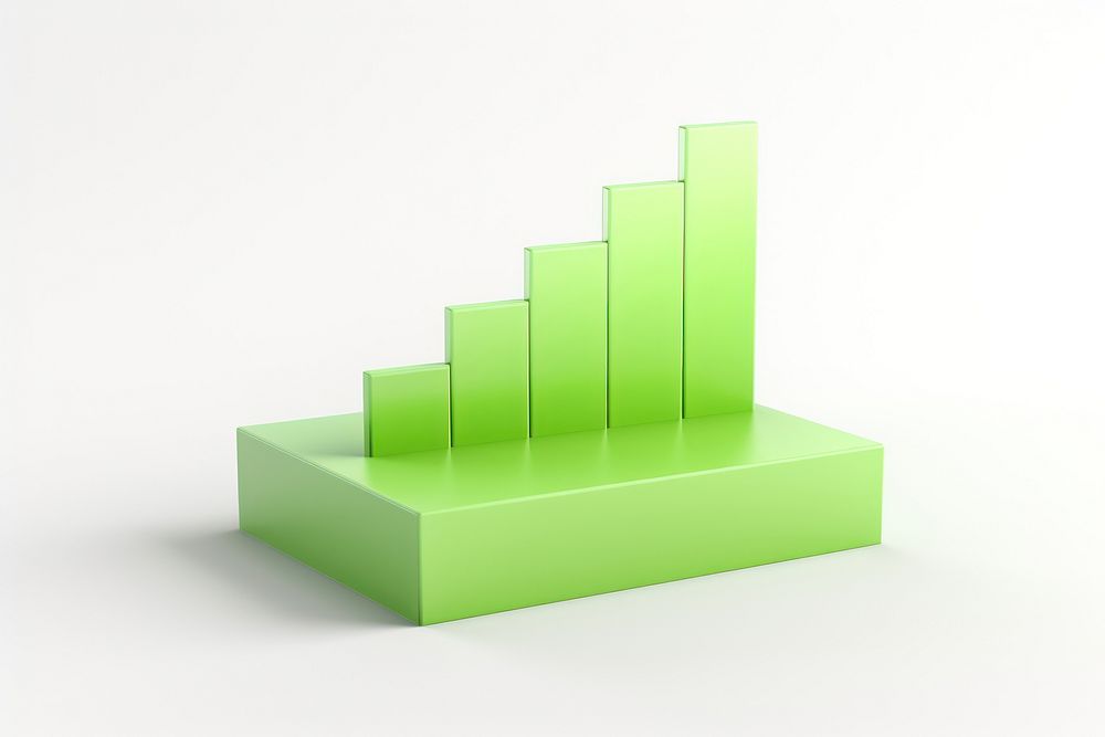 Chart green white background architecture. AI generated Image by rawpixel.