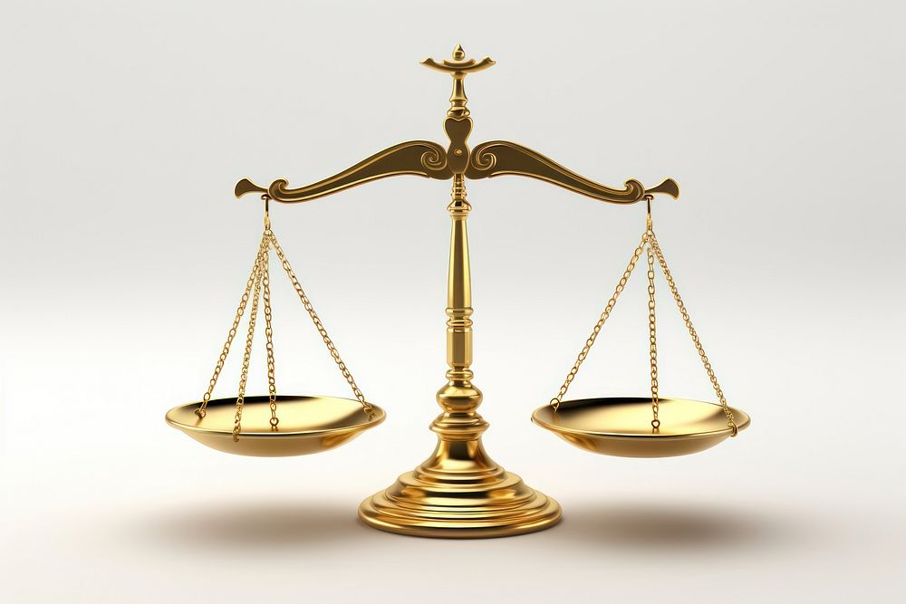 Legal justice balance scale gold accessories accessory.