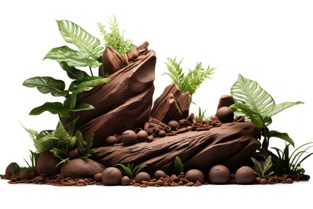 Rainforest chocolate dessert plant.