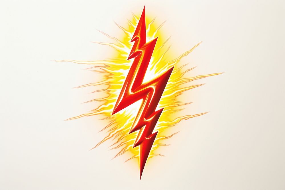 A Thunder bolt isolated on clear solid background thunder logo thunderstorm.