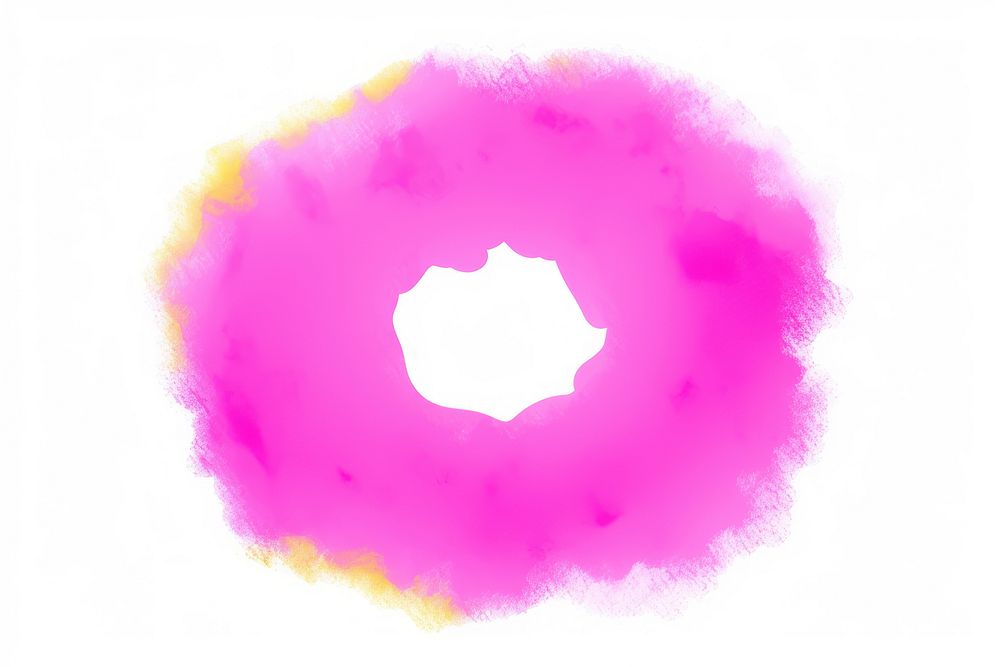 Donut purple shape confectionery.
