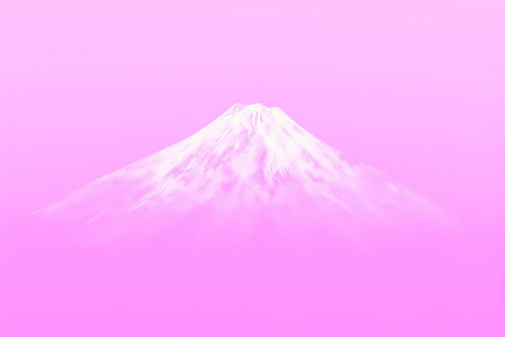 Fuji mountain outdoors nature purple.
