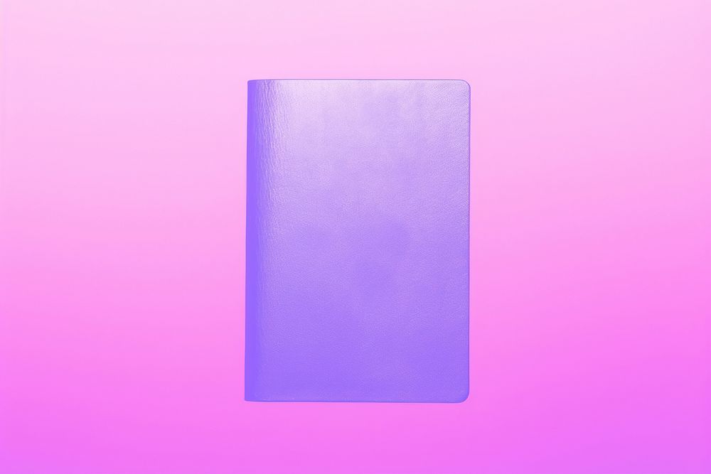 Passport purple simplicity rectangle.