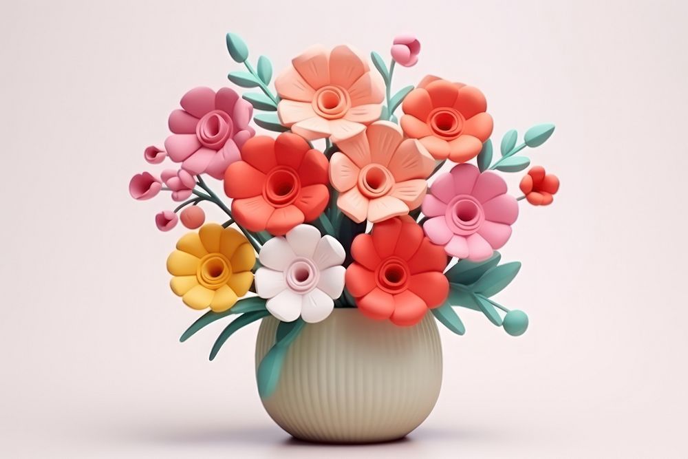 Florist flower plant vase.
