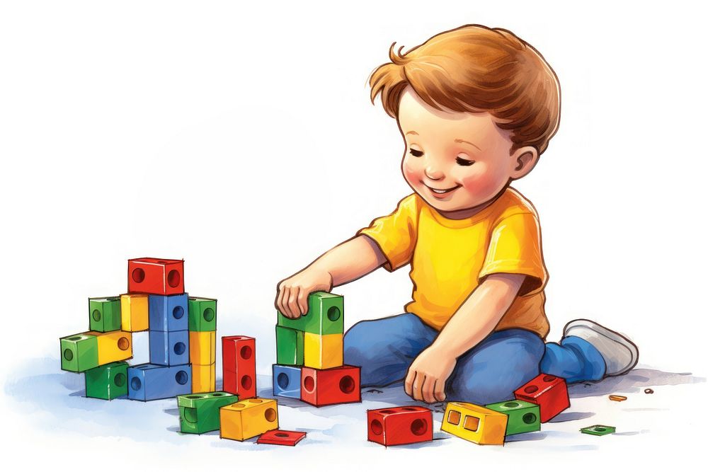 Building blocks child baby toy.